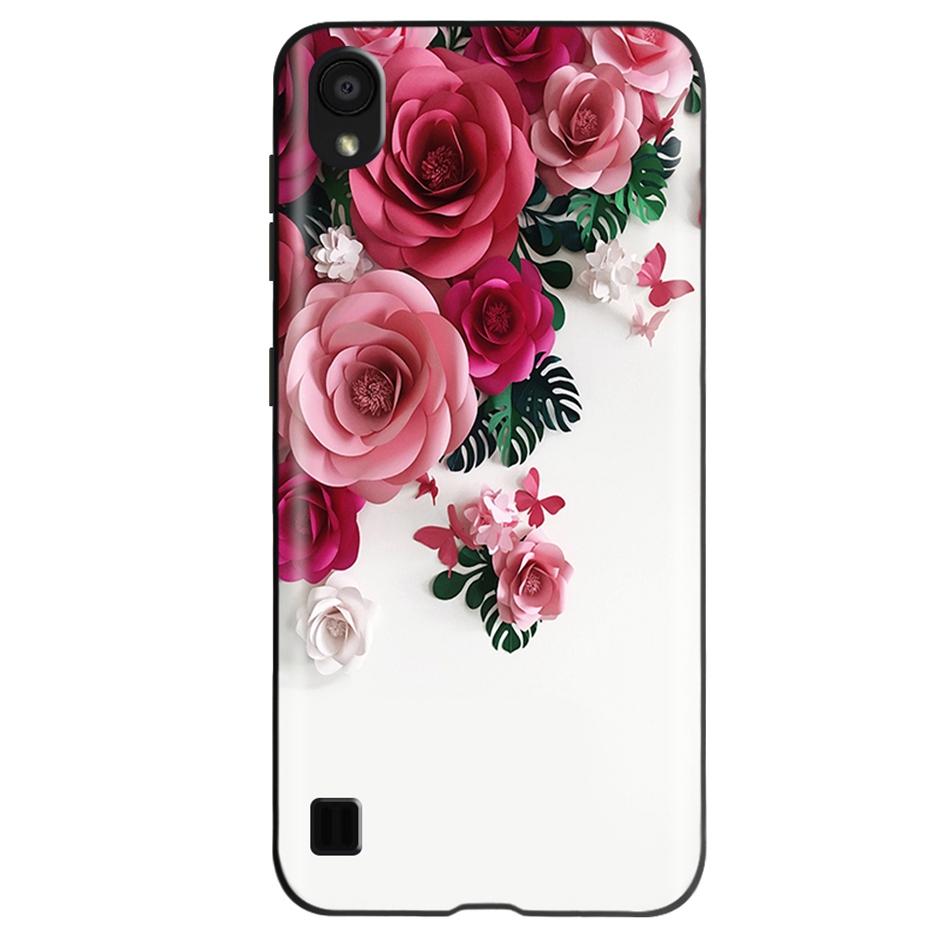 Fashion Cool Painted Case For ZTE Blade A5 2019 Soft SIlicone TPU Black Shockproof Bumper For ZTE A5 (2019) BladeA5 A 5 Funda