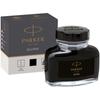 PARKER Чернила Quink Черные в бутылке S1162110 57мл Импортные (Подлинный продукт)