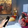 Пульт дистанционного управления проектора с высокочувствительной инфракрасной технологией, легкий универсальный интеллектуальный пульт дистанционного управления для HY320/HY320mini/HY300Pro