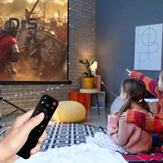 Пульт дистанционного управления проектора с высокочувствительной инфракрасной технологией, легкий универсальный интеллектуальный пульт дистанционного управления для HY320/HY320mini/HY300Pro