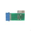 2-Port USB 3.0 SuperSpeed Female A To 20 PIN Adapter Board Connector