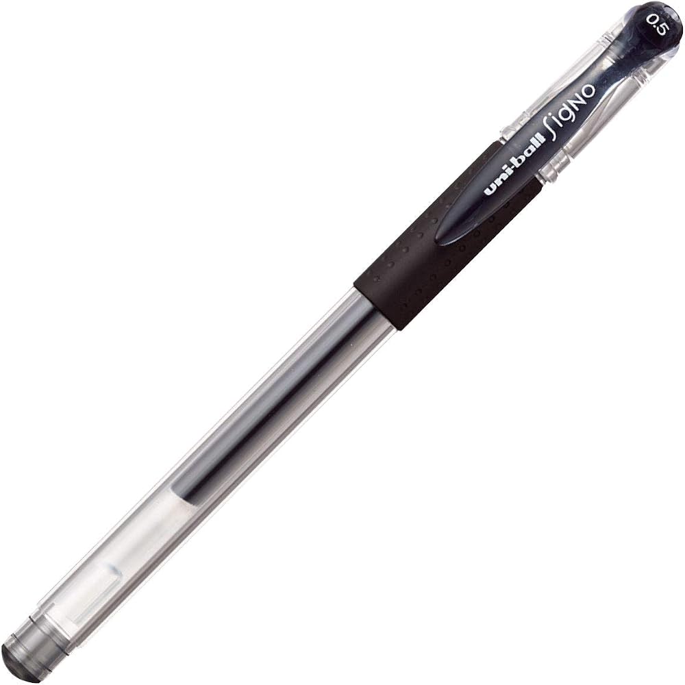 Гелевая ручка Mitsubishi Pencil Uniball Cygno 0,5 мм UM-151-05 Черная 24