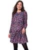 Casual Maternity Dress for Winter [Seraphin] Dress, Breastfeeding, Women's, Flower, M(UK10)