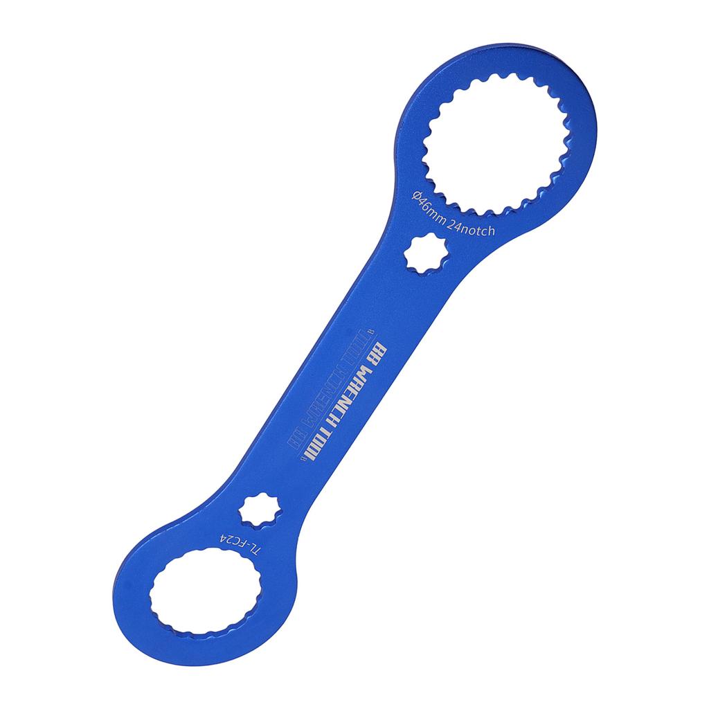 Bicycle Front Fork Wrench Integrated Hollow Aluminium Alloy Disassembly Spanner for Road Bike