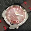 Seiko 5 АВТОМАТИЧЕСКИЕ ВИНТАЖНЫЕ 6119C ЯПОНИЯ МУЖСКИЕ ЧАСЫ С ЦИФЕРБЛАТОМ БОРДОВОГО ЦВЕТА a702353-5 R124-a702353