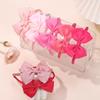 Solid Headband Fashion MulticolorHigh Quality  Bands Princess Hair Accessories Lady Bowknot Ribbon Hairbands Hair Decor 674