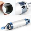 1Pcs 16/20/25/32/40mm Cylind Bore MAL Cylinder Double Compressed Mini Cylinder