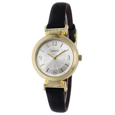 TIMEX Main Street Кварцевые Водостойкие Минеральное Стекло Серебристые Унисекс Часы, Механизм, Водостойкие, Стекло, Циферблат, TW2W96400, [Оригинал]