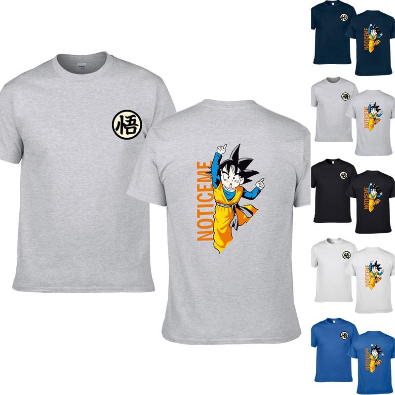 Anime Dragon Ball Z Goku Short Sleeve T-shirt With Premium Cotton Blend Material