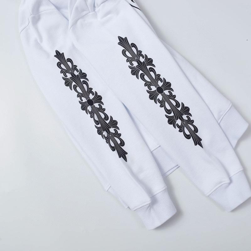 833 CHROME HEARTS Осень-Зима 2026 Новый Большой Размер Классический Стиль Логотип Молния Худи Толстовка, Подходит для Ношения Парами