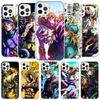 Чехол для телефона JoJo Adventure Dio Diego Brando Для iPhone 16 17 Air 15 14 Pro Max 16E Чехол для телефона 13 Mini 12 11 7 SE 8 Печать Pa
