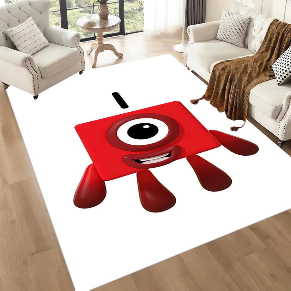 Numberblocks Floor Mat Suitable for Balcony Outdoor Playrooms Foyer Anti-slip Rug Office home decor Perfect Gift for Friends & Family