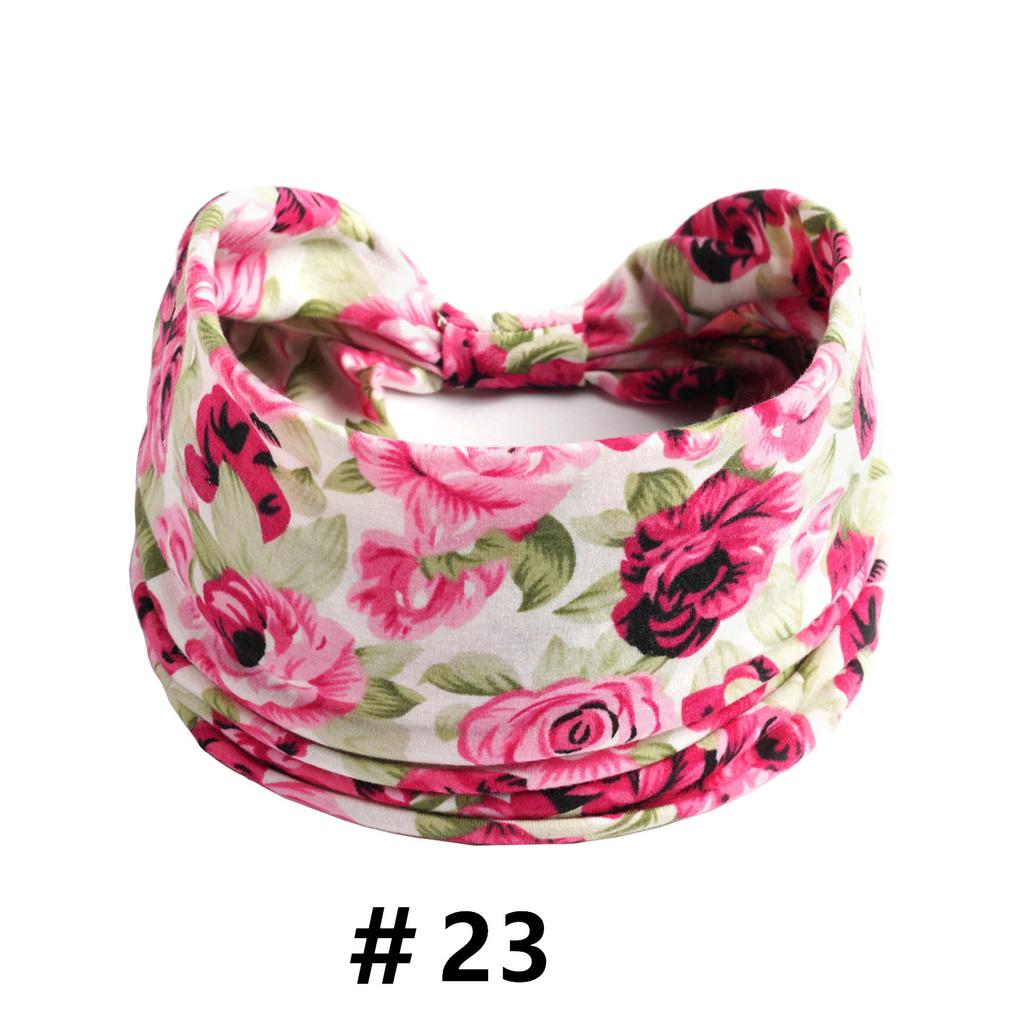 Повязки на голову в стиле бохо для женщин, хлопковые, большие, широкие, эластичные, нескользящие, для тренировок, повязки для йоги, бега, тюрбаны, банданы, аксессуары для волос