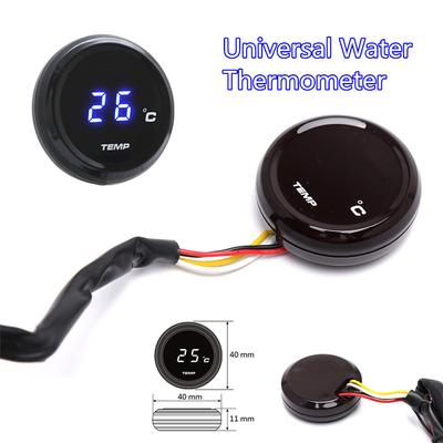 Универсальный мотоциклетный термометр приборы температура воды температура цифровой дисплей датчик метр