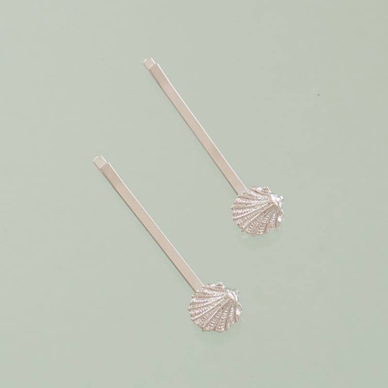 geegee [2SET] mini shell hair pin