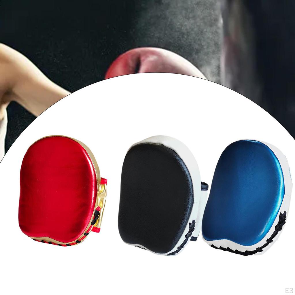 Боксерские изогнутые боксерские перчатки Focus Punching Mitts Strike Round Pad Breathable Hand Target gloves для практики