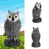 Поддельная стоячая сова, охотничья приманка, декоративный отпугиватель садовых сорняков, вредителей, отпугиватель ворон