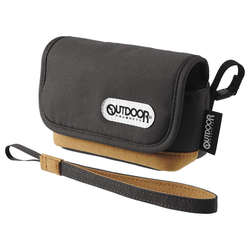 OUTDOOR PRODUCTS Camera Case Camera Pouch 05 Black Hand Strap with Belt Loop 2ODCP05BK 4977187291094