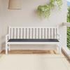 Garden Bench Cushion Anthracite 180 x 50 x 3 cm Oxford Fabric