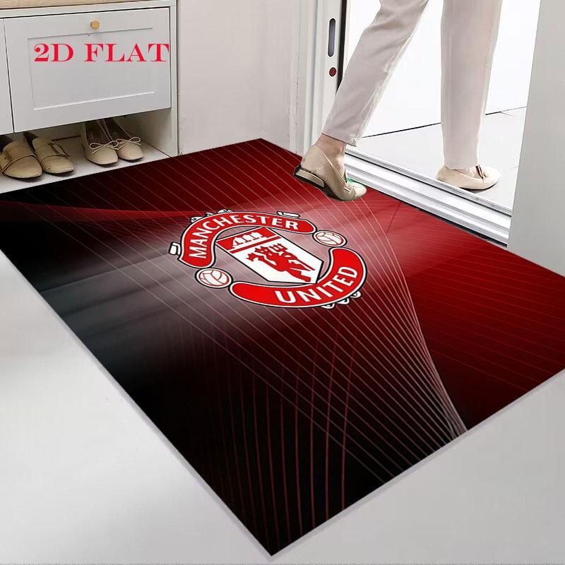 Loyal MUFC Fans Carpet Rug for Living Room Bedroom Home Sofa Decoration,Kids play Nonslip Floor Mat