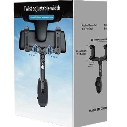 New Multifunctional Cross-Border Car Navigation Universal Holder Rotatable Phone Holder for Car Air Vents Dashboard