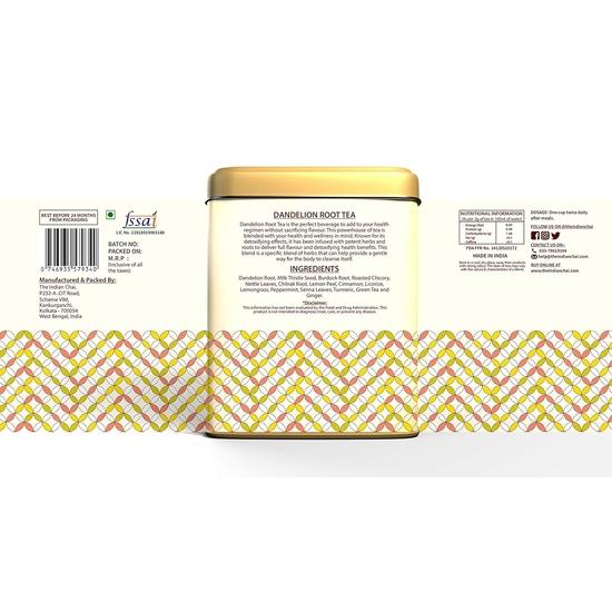 Индийский чай Детокс-чай из корня одуванчика – 30 пирамидок