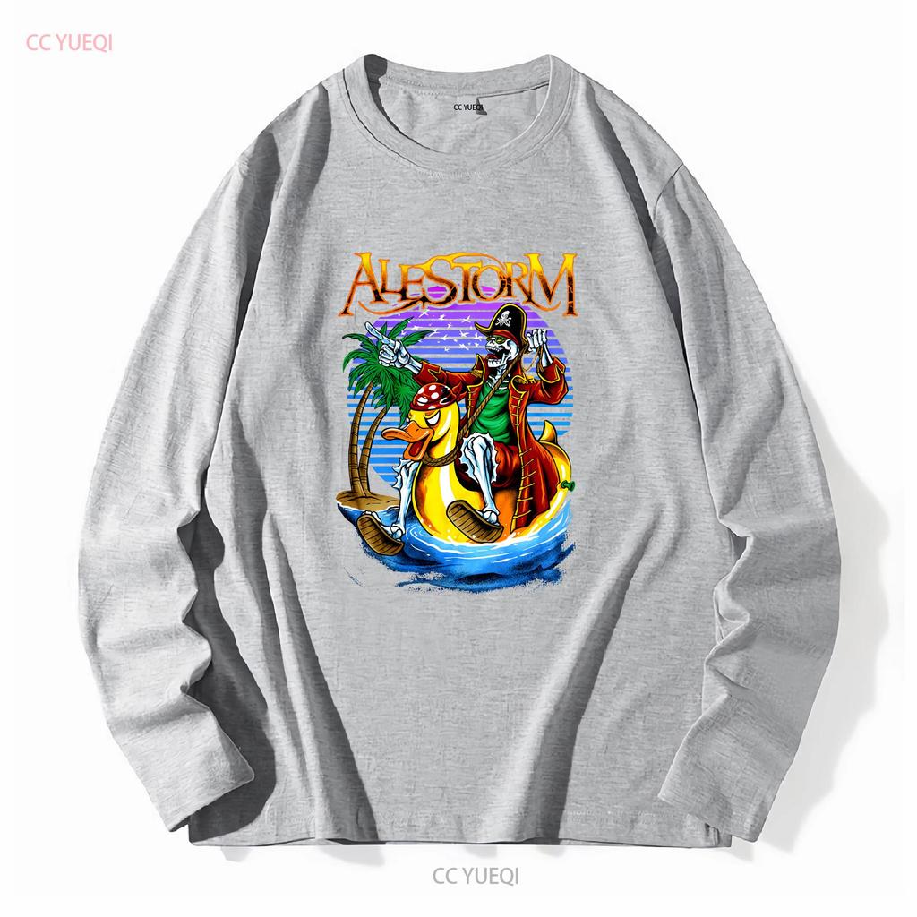 Alestorm Announce Spring US Tour Band For Fan S to XL T shirt vintage Washed Comfortable streetwear Breathable Casual