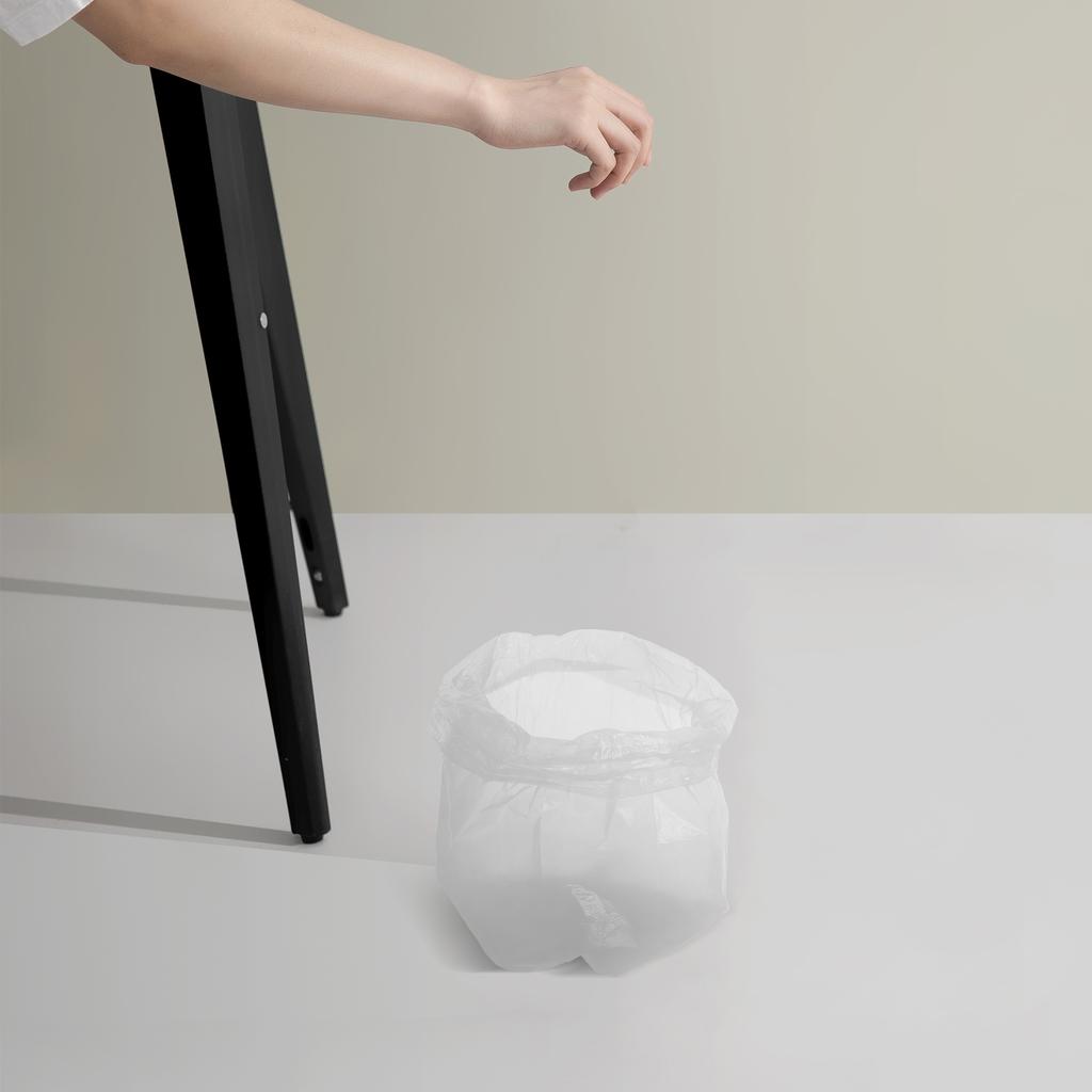 10 Rolls Creative Rubbish Bag Thick Design Strong Load-Bearing Desktop Trash Can Garbage Bag for Home Office Car Litter Carrier