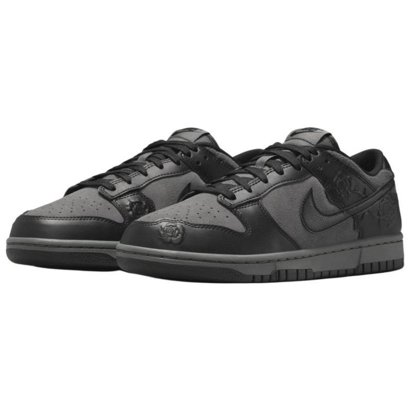 Nike Dunk Low Black Roses Women's Skate Shoes Sneakers HF1986-001