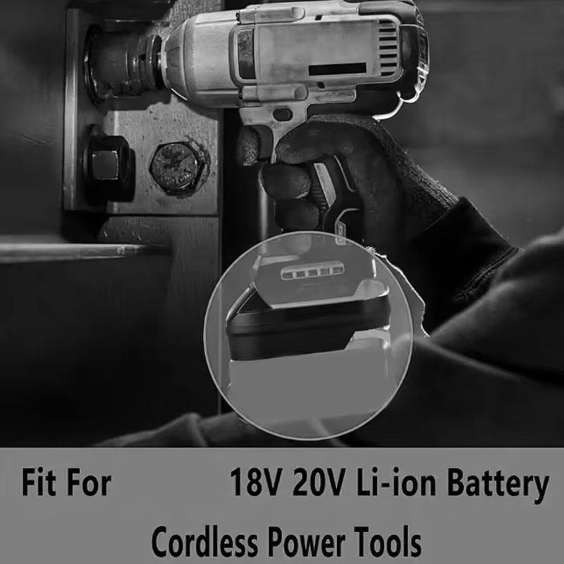 Для Einhell на для Dewalt Адаптер для Einhell 18V Li-ion Аккумулятора Конвертер на для Dewalt 20v Аккумулятора Беспроводные Электроинструменты Дрель