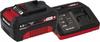 Зарядное устройство и аккумулятор Einhell Power XChange 18 В 4 Ач