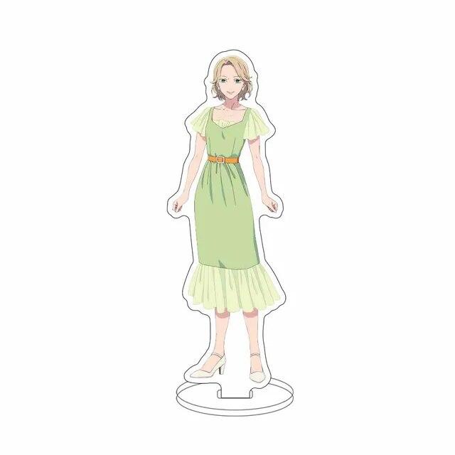Горячая подставка для аниме Watashi No Shiawase Na Kekkon Kudou Kiyoka My Happy Marriage Saimori Miyo, дисплей, украшение для рабочего стола, вентилятор, сбор