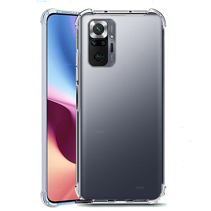 Прозрачный силиконовый чехол для Xiaomi Redmi Note 10 Pro 9 Pro 10s 10 5g 9s Мягкий чехол для Xiaomi Mi 10T Pro Lite Poco X3 NFC F3