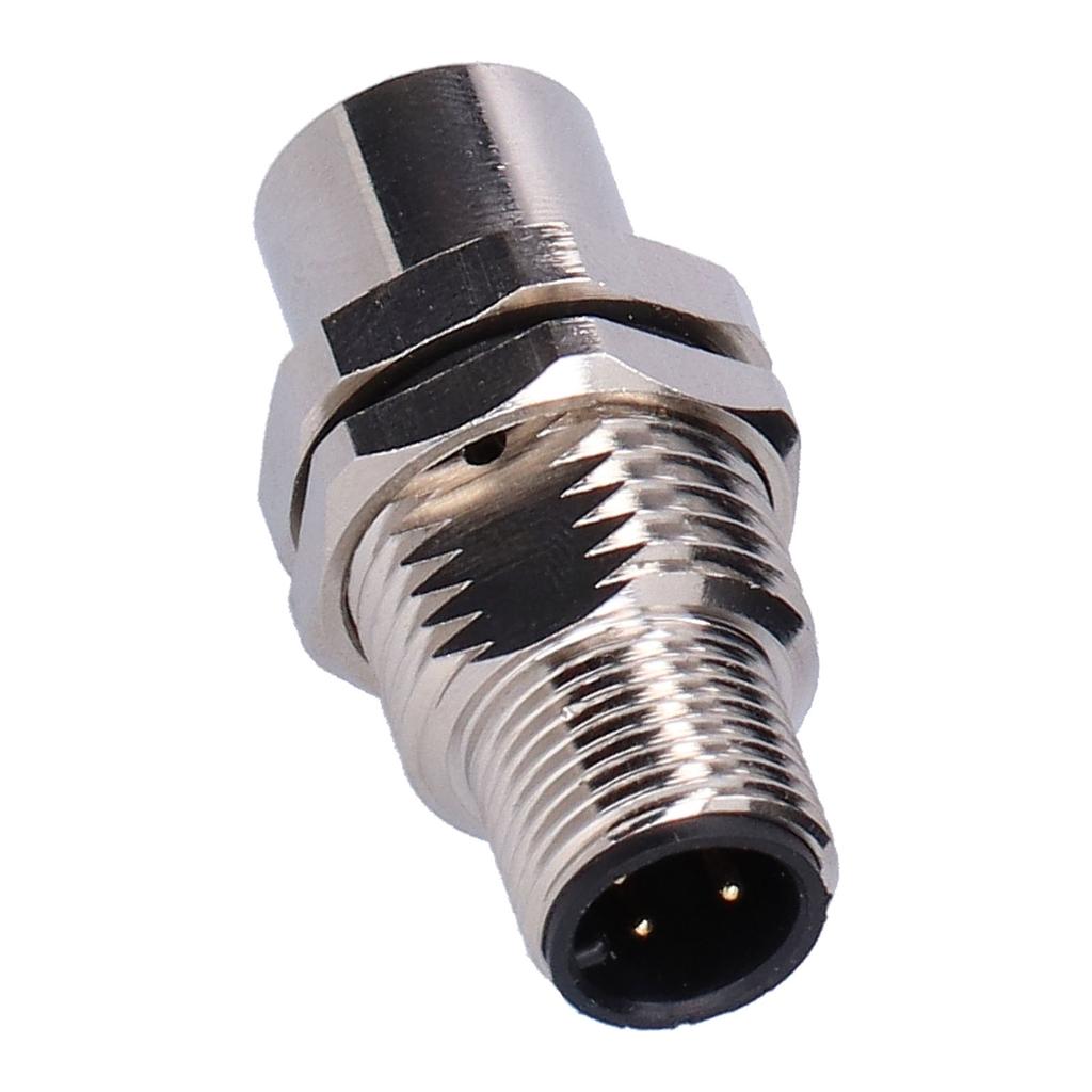 Разъем «папа-мама» IP67 панельный разъем с никелированной латунью M12‑I‑4