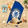 Chelsea F.C Print Beach Towel, Versatile Lightweight Absorbent Beach Towel for Pool Surf Yoga Bathroom, Perfect Birthday Holiday Gift