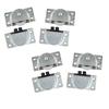 4Pairs Metal Furniture Roller Closet Cabinet Roller Wheels Modern Sliding Door Pulley  Cabinet