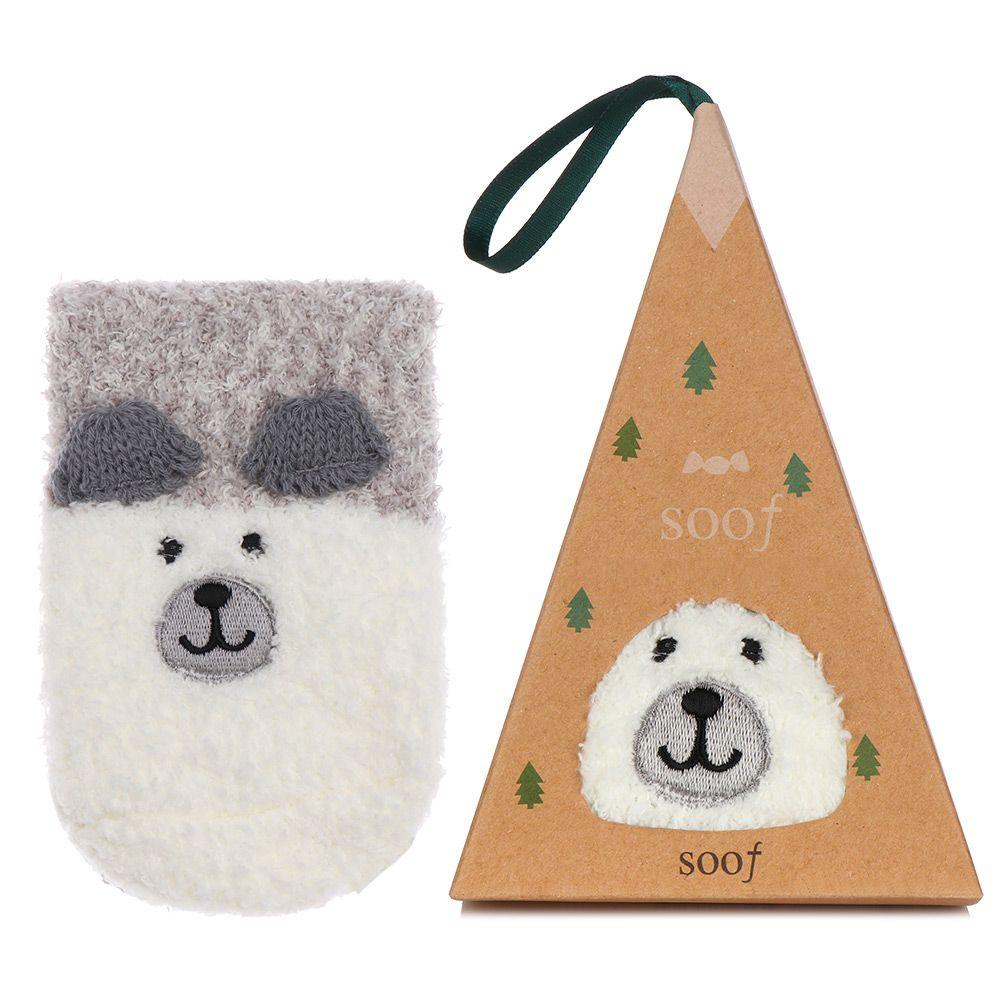 Теплые носки с рисунком животных 3D пушистые коралловые носки для носков рождественские подарочные носки с коробкой