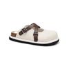 Fashion Baotou Cork Slippers Mary Jane Shoes Round Head Spring and Summer Women Half Shoes Comfortable Japanese Style Grils Sandals