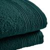 Set of 2 Guest Towels "Spa" 30 X 50 Cm / 400 Gr/m² - "Spa" Emerald
