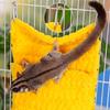 Sugar Glider Sleep Pouch Soft Comfortable Hamster Plush Hammock Pet Swing Bag Warm Rat Sleeping Bag Small Animal Hiding Bag
