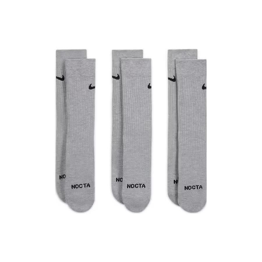 Nike X Nocta Набор из 3 пар носков серого цвета DD9240-902