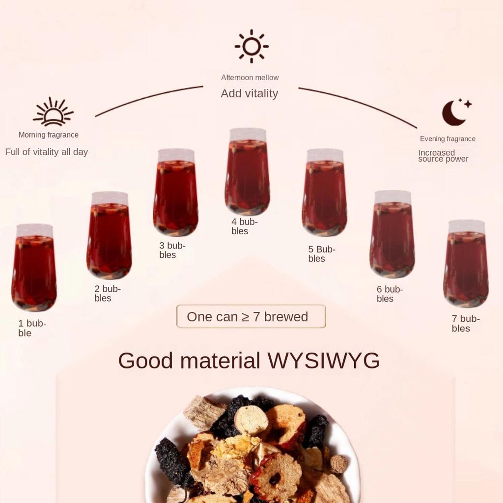 Ginseng, Solomon's Seal, Eucommia Male Flower Tea Bozhou Health Tea Bags Men's Wellness Tea