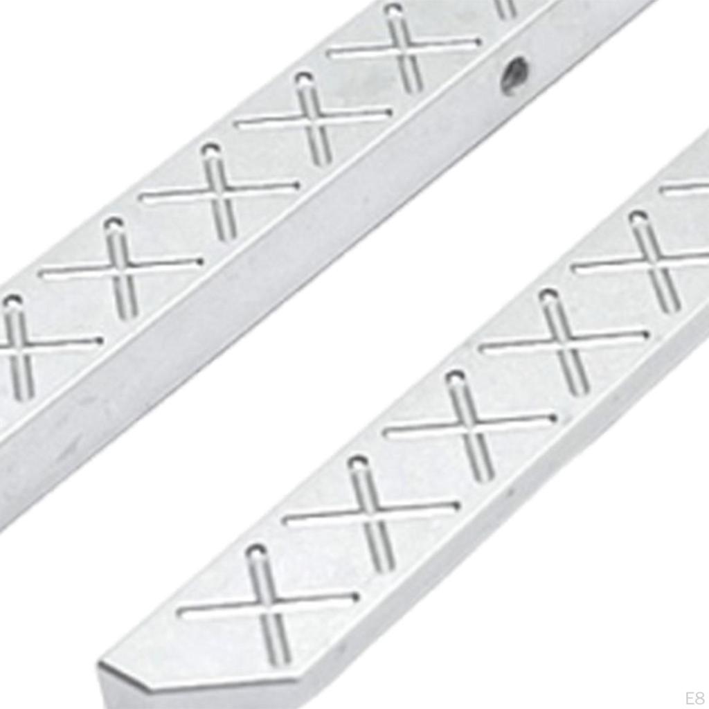 1/12 RC Car Left Right Foot Pedals Accessories Spare Parts Direct Replaces, Portable, Aluminum,