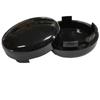 ZYTC Black Turn Signal Lens Cover Lens 2 Pack for