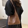Foreign Style Tote Bag Simple Casual Maillard Shoulder Bag Women