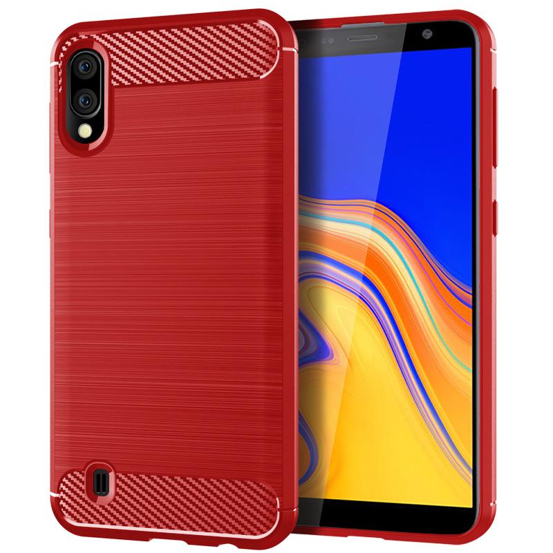 Мягкий чехол для телефона Samsung Galaxy A10, противоударный чехол из углеродного волокна для Samsung M10 Galaxy m 10, противоударные силиконовые задние чехлы