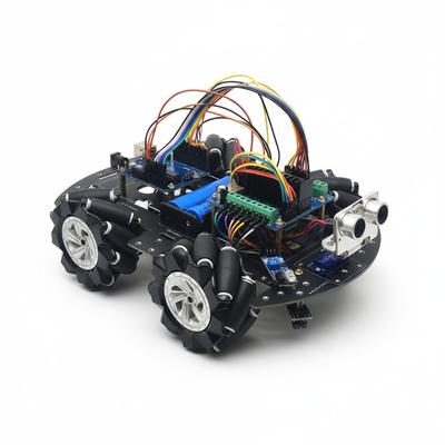Arduino Raspberry Mecanum Колесо Умный Автомобиль UNO R3 Набор для обучения Пульт управления PS2 Обход препятствий