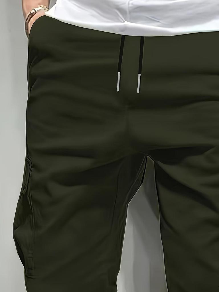 Мужские летние шорты-карго для трансграничной торговли - Американский и европейский размеры, пляжный стиль и стиль five-point, корейский дизайн