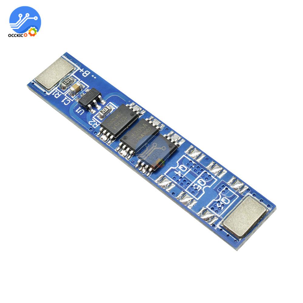 Плата защиты заряда литиевой батареи BMS 1S 5A 10A 15A 3.7V 18650 3MOS 4MOS 6MOS PCM Защита от перезаряда для аккумулятора 18650