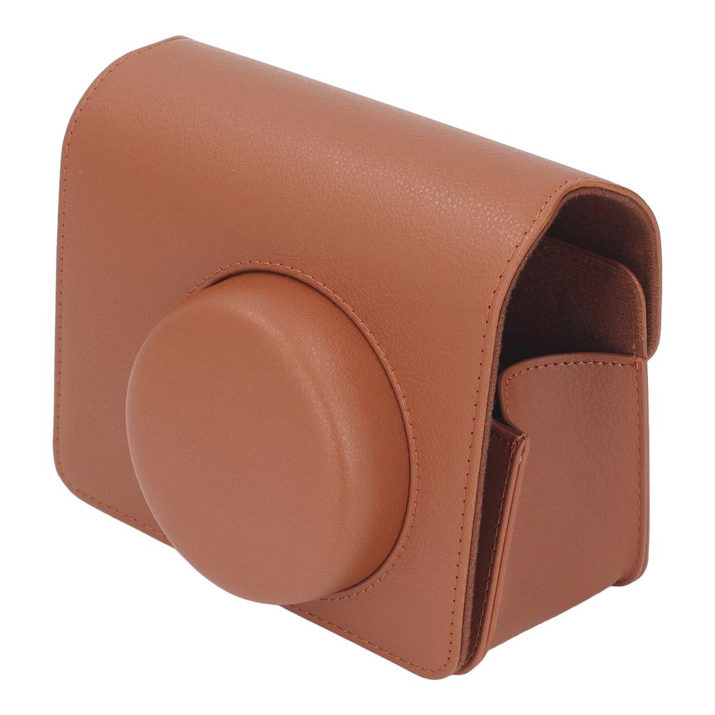 Camera Case Protective Portable Stylish Retro PU Leather Camera Carrying Bag with Removable